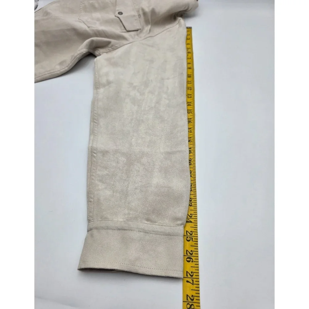 BANANA REBUPLIC MENS‎ BUTTON DOWN SHIRT XL STANDARD FIT CREAM